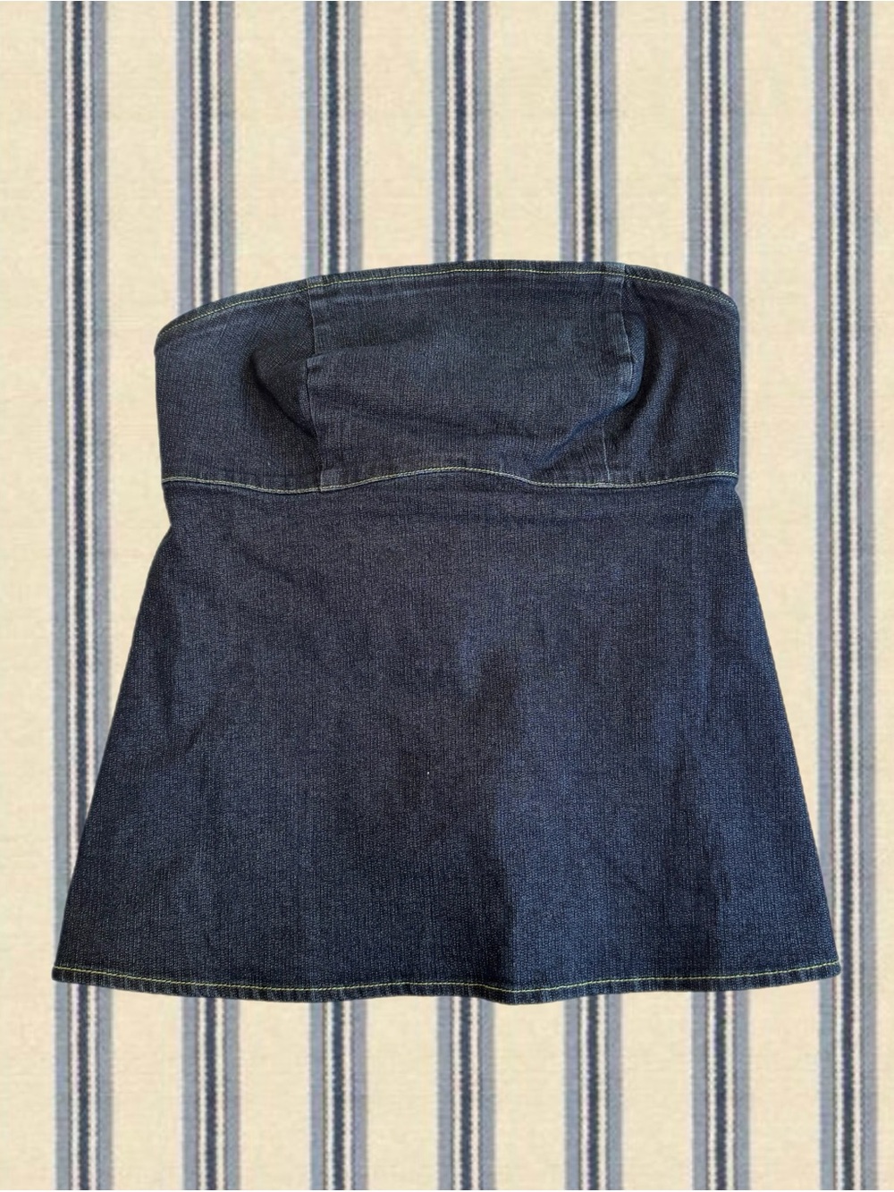 Urban Outfitters Dark Denim Tube Top